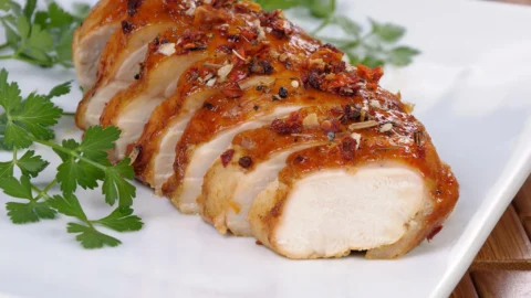 30 Minute BBQ Baked Chicken Breasts