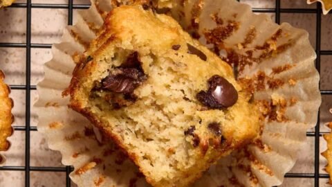 Almond Flour Banana Muffins