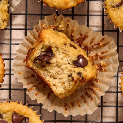 Almond Flour Banana Muffins