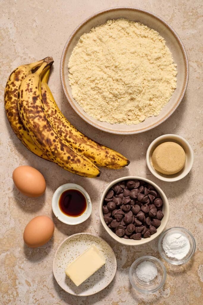 Almond Flour Banana Muffins