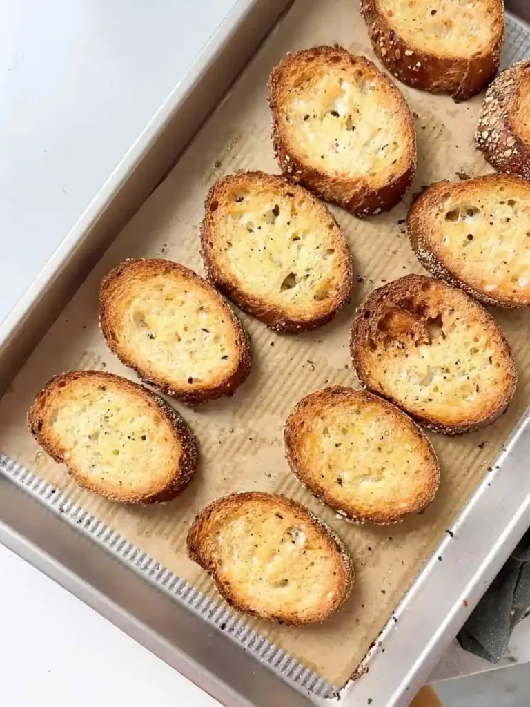 Brie, Apple, and Honey Crostini