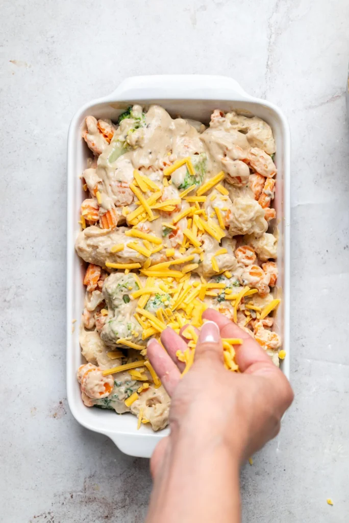 Cheesy Broccoli Chicken and Rice Casserole