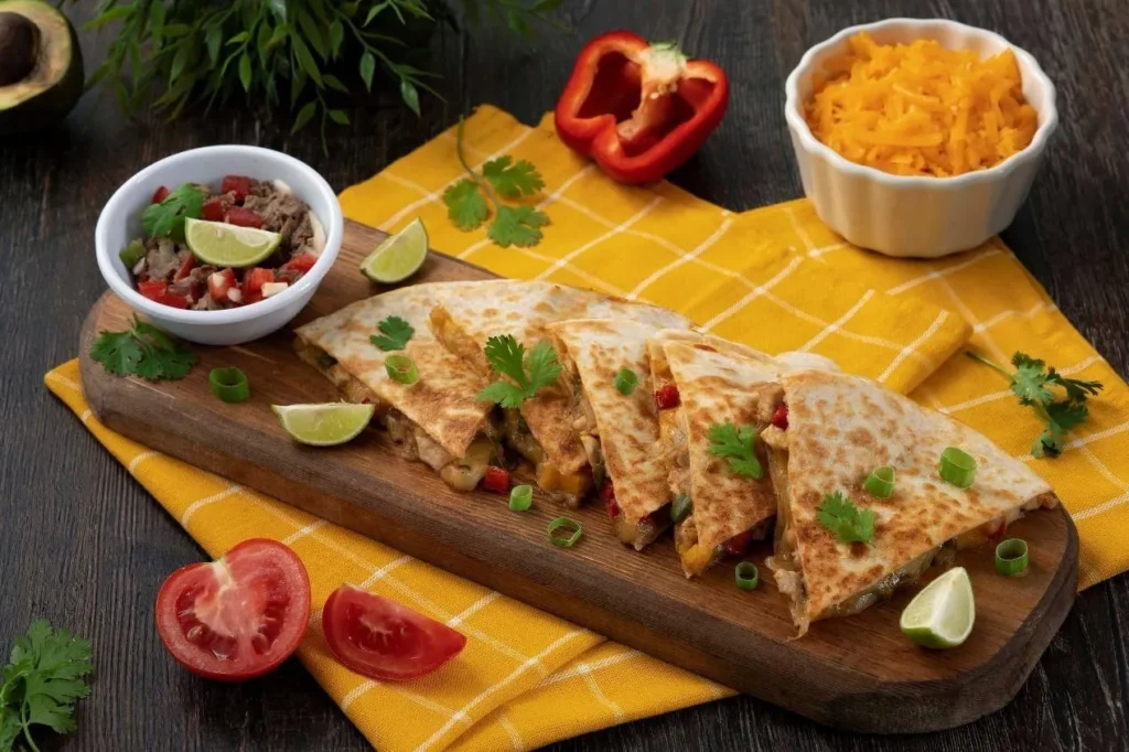 Cheesy Chicken Quesadillas