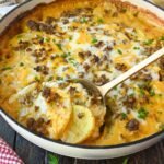Cheesy Hamburger Potato Casserole