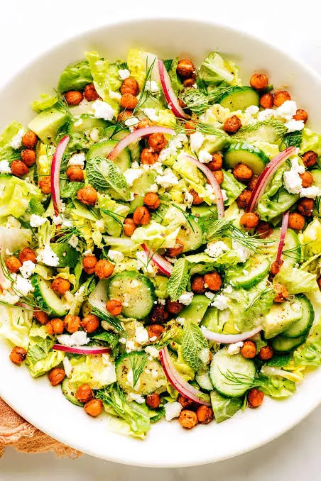 Chickpea, Avocado, & Feta Salad