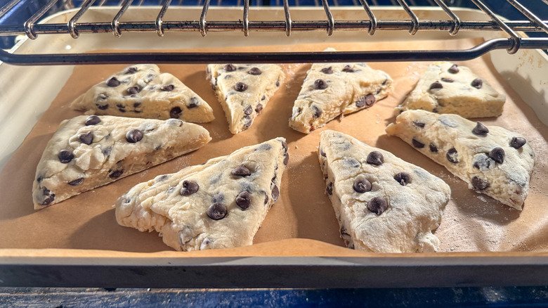 Chocolate Chip Scones