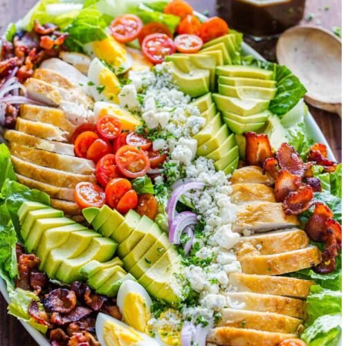 Cobb Salad Recipe (High-Protein Salad)