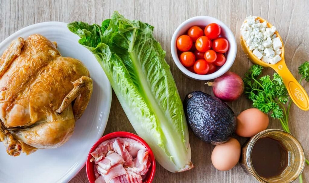 Cobb Salad Recipe (High-Protein Salad) 