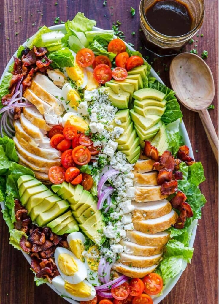 Cobb Salad Recipe (High-Protein Salad) 