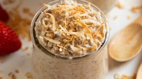 Coconut Cream Pie Overnight Oats