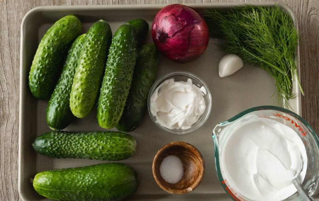 Creamy Cucumber Salad