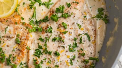 Creamy Skillet Lemon Chicken