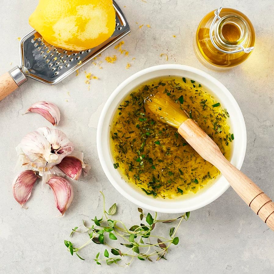 Crispy Parmesan and Lemon Thyme Accordion Zucchini
