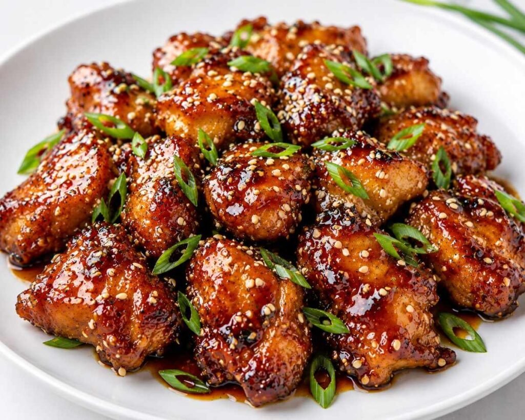Crispy and Tasty Sesame Chicken in the Air Fryer