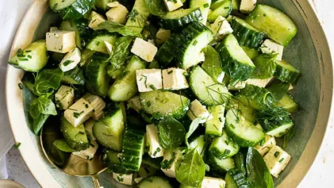 Cucumber and Feta Salad