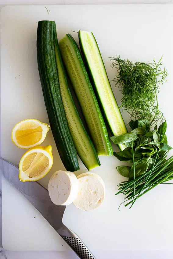 Cucumber and Feta Salad