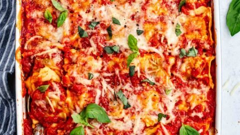 Easy Ravioli Lasagna