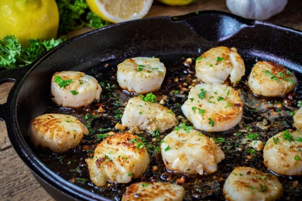 Easy Scallops with Sweet Corn