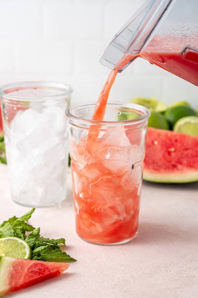 Easy and Delicious Watermelon Lime Refresher