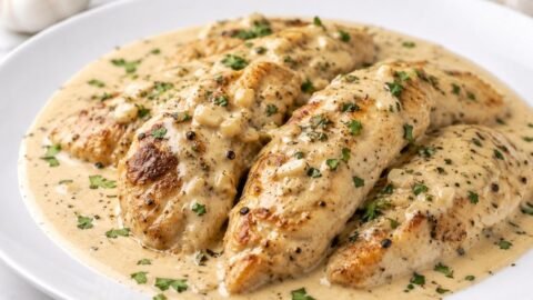 Easy Creamy Garlic Chicken