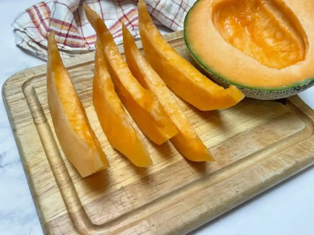 Easy Grilled Melon with Rosemary & Honey Ricotta

