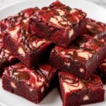 Easy and Delicious Red Velvet Fudge Brownies