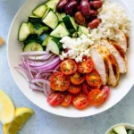 Greek Chicken Bowls