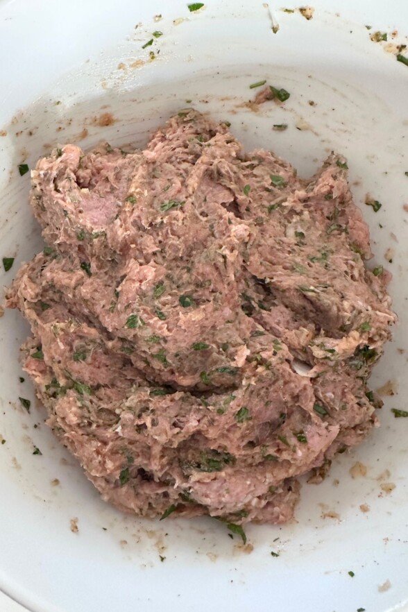 Greek Meatball Bowl