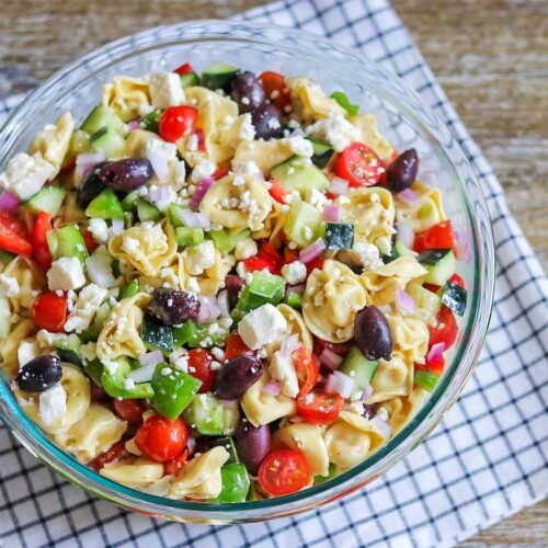 Greek Tortellini Salad