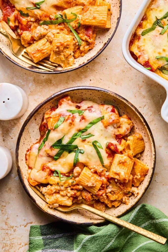 Italian Sausage Pasta Bake