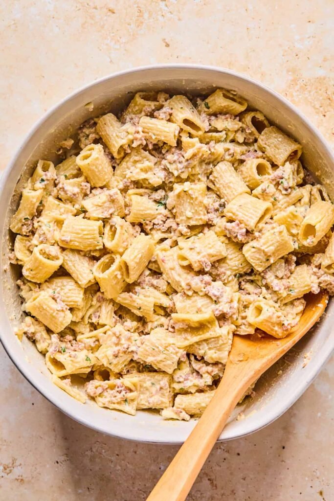 Italian Sausage Pasta Bake