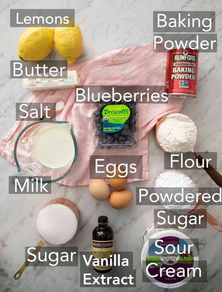 Lemon Blueberry Cake
