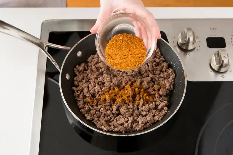 Nacho Style Hot Honey Taco Beef Bowls
