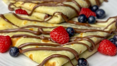 Quick and Easy Crepe Recipe (in a Blender)
