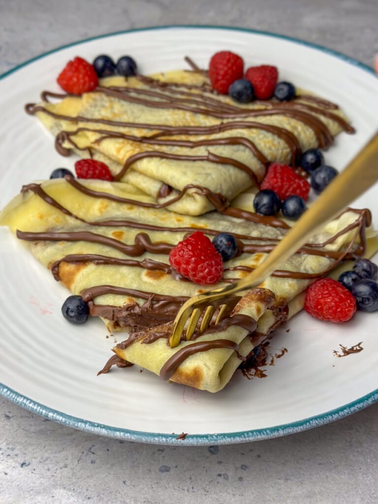 crepe batter in beast blender