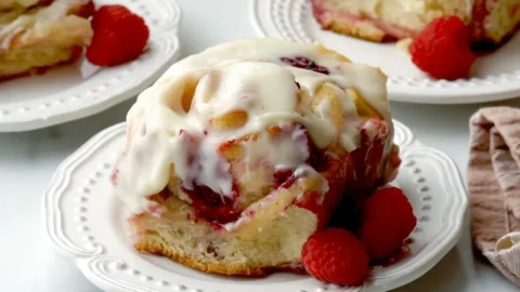 Raspberry Sweet Rolls