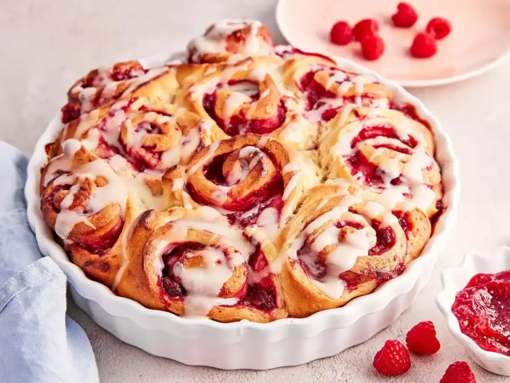 Raspberry Sweet Rolls