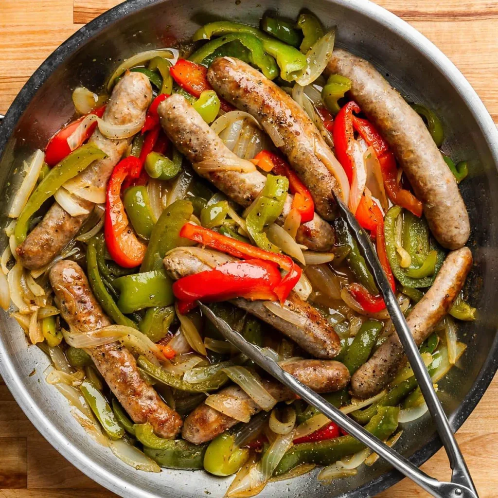Sausage and Peppers Skillet