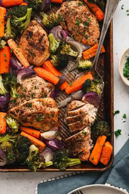 Sheet Pan Chicken and Vegetables