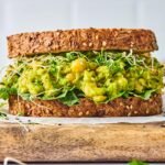 Smashed Chickpea & Avocado Salad Sandwich
