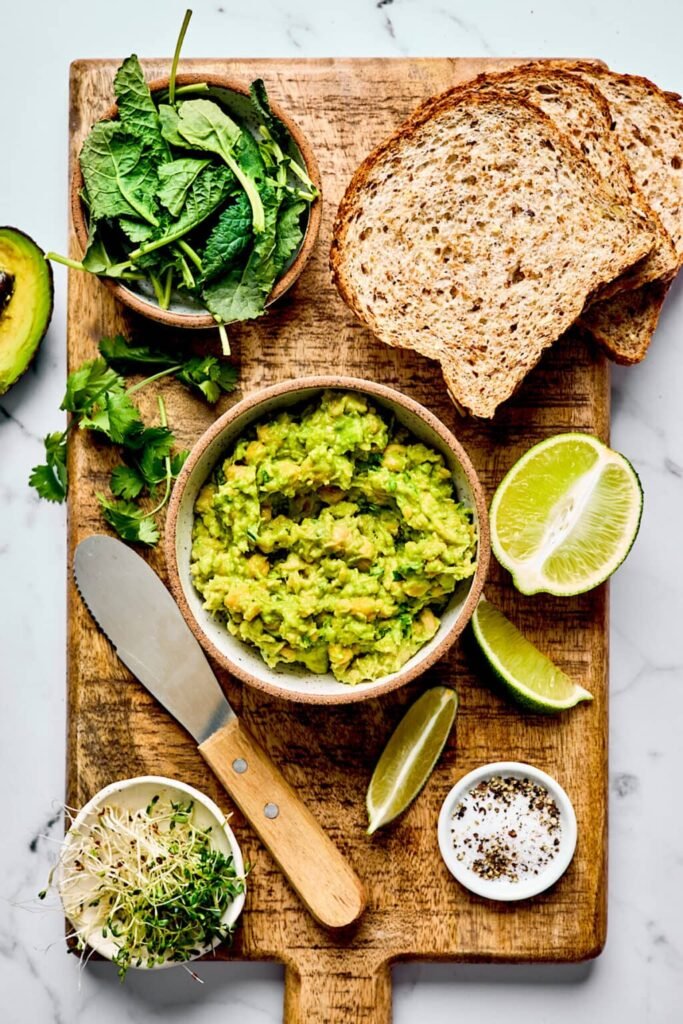 Smashed Chickpea & Avocado Salad Sandwich