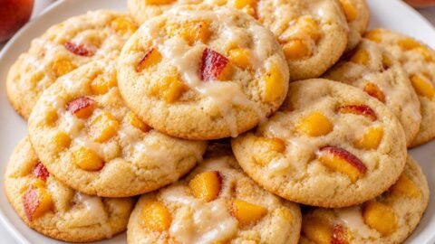 Soft and Buttery Peach Cookies