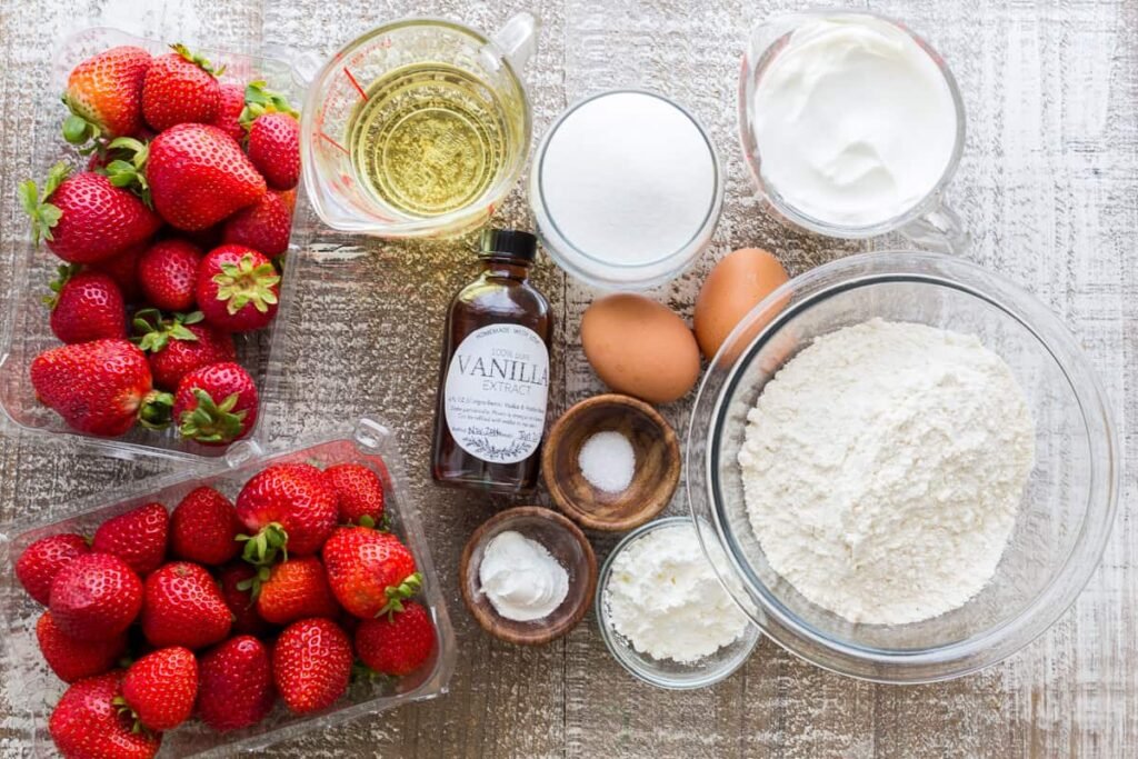 Strawberry Cake Recipe