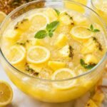 Summer Pineapple Lemonade Punch