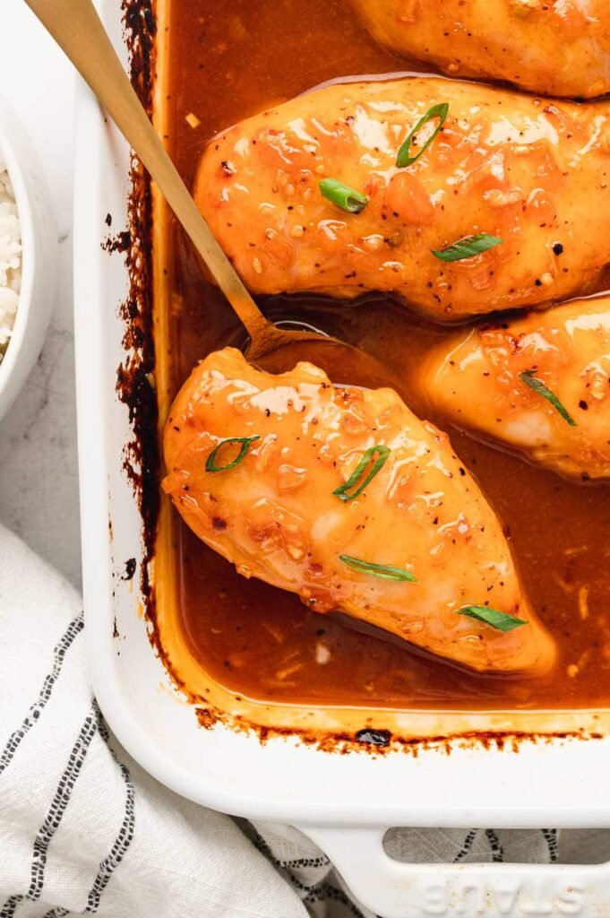 Sweet and Tangy Apricot Chicken