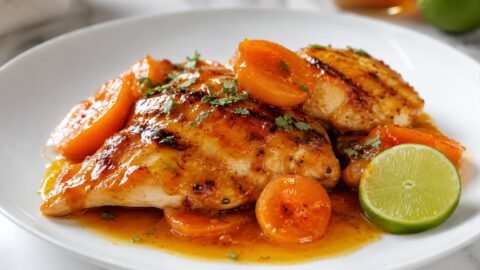 Sweet and Tangy Apricot Chicken