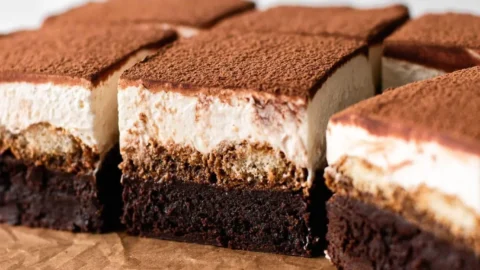 Tiramisu Brownies