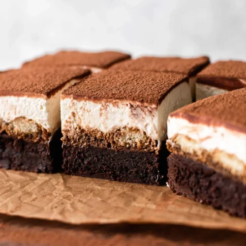 Tiramisu Brownies