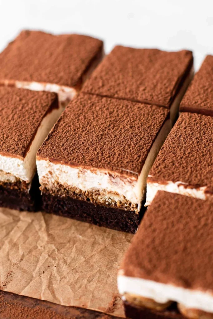 Tiramisu Brownies