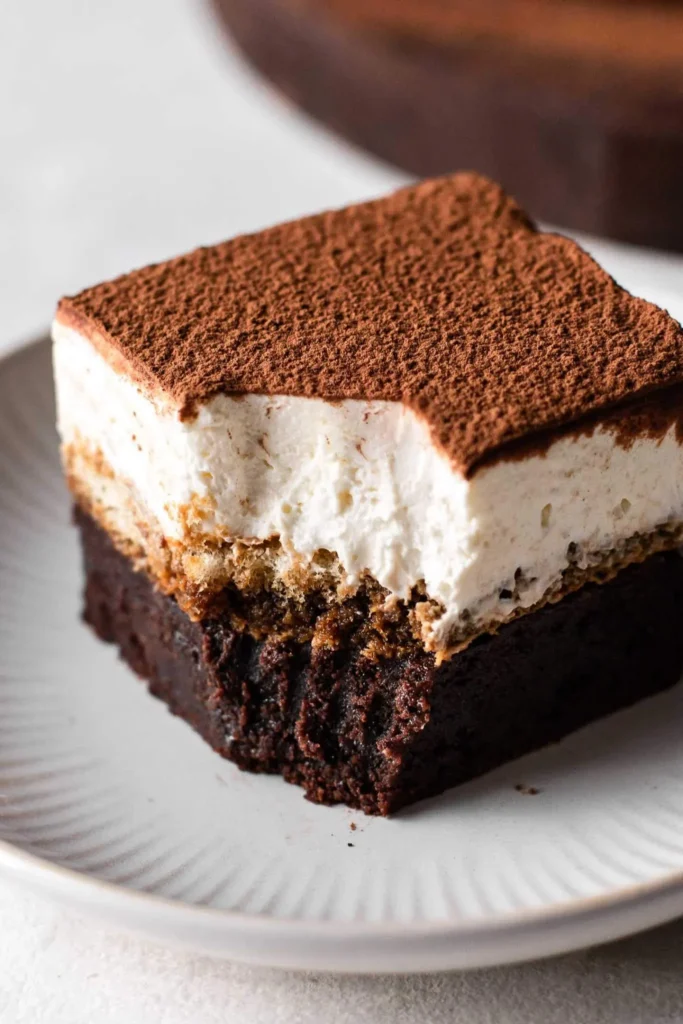 Tiramisu Brownies